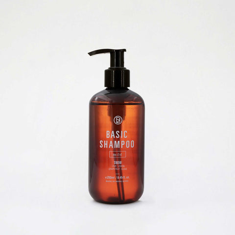 Basic Shampoo MILD 250ml | Bathe to Basics | Made in Hong Kong